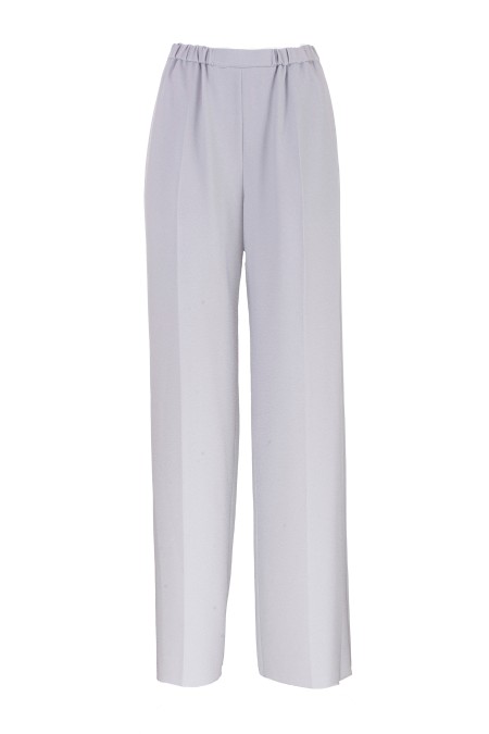 Shop EMPORIO ARMANI  Pantalone: Emporio Armani pantaloni palazzo a vita elastica in frisottino.
Composizione: 96% Poliestere 4% Elastan.
Frisottino stretch.
Vita elastica.
Fodera in georgette a tono.
Fabbricato in Cina.. H4NP1A E9919-710